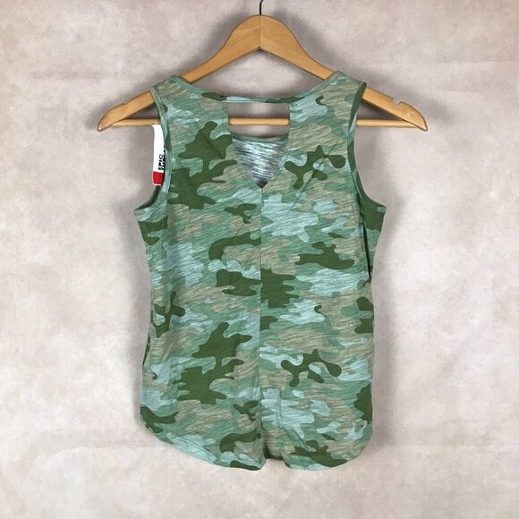 Epic Threads Kids Girls Camo SLAYCATION Tie-Front Tank Top NWT L - Picture 5 of 8